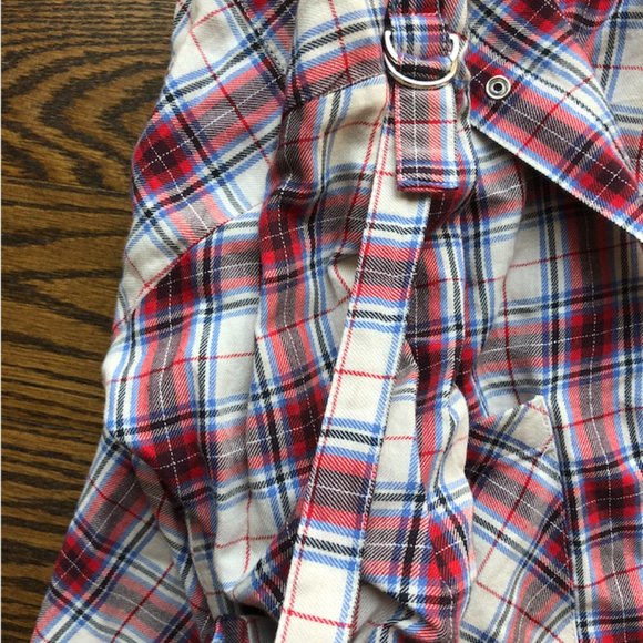 Plaid ZARA Cropped Top - Picture 5 of 11